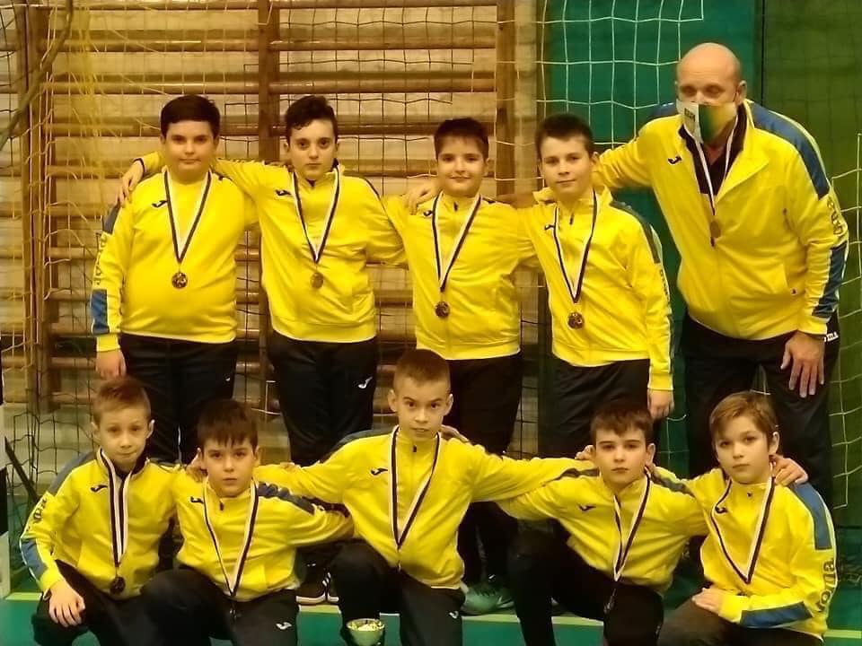 III. helyezett csapat Futsal U 11 Bacs Kiskun megye